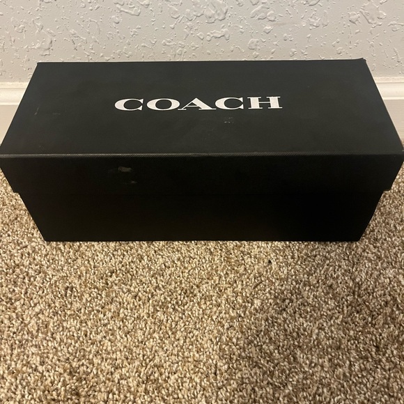 Coach Stanton Black Flats with Brass Buckle - Picture 6 of 6